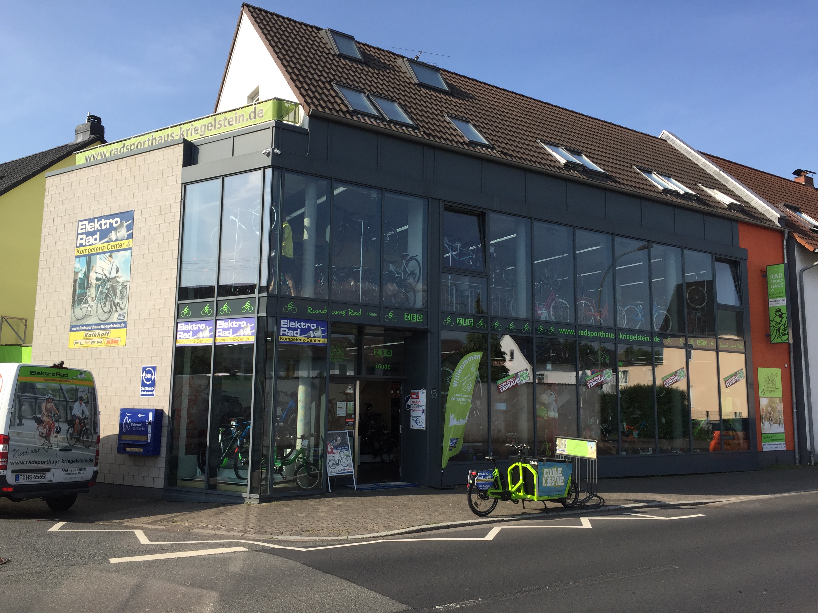 Aussenansicht - Fahrradladen Fahrrad e bike Frankfurt Zeilsheim (1)